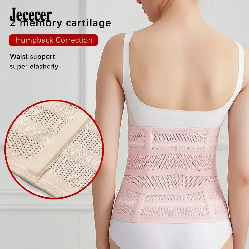 Postpartum Waist Trainer Girdle Slimming Corset for Recovery