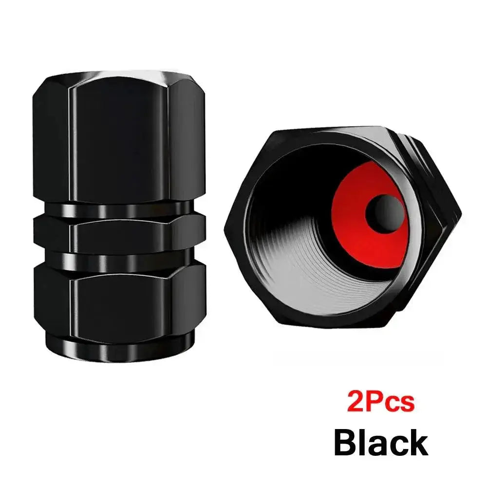 Autcoat Aluminum Alloy Tire Valve Caps Cars And Motorcycles