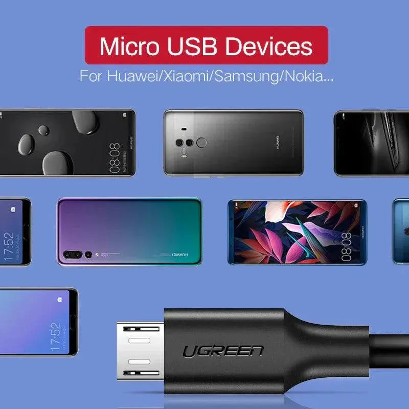 Ugreen Micro Usb Cable For Fast Charging And Data Transfer