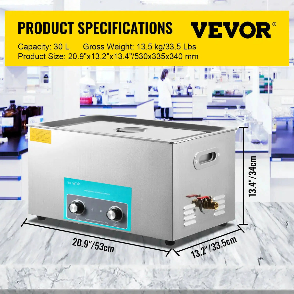 SucceBuy Electric Ultrasonic Cleaner Portable Washing Machine — product view 6