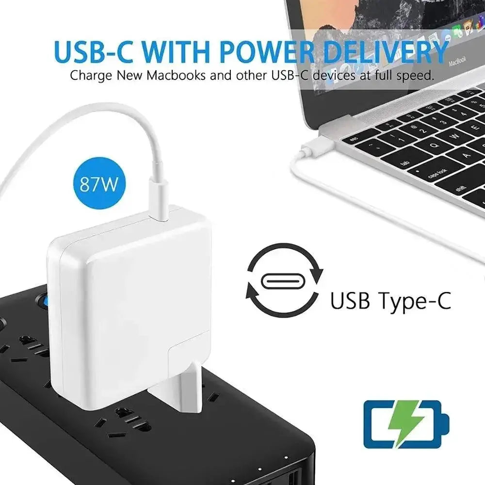 Fast Charging USB C Power Adapter For MacBook Pro Upgrade