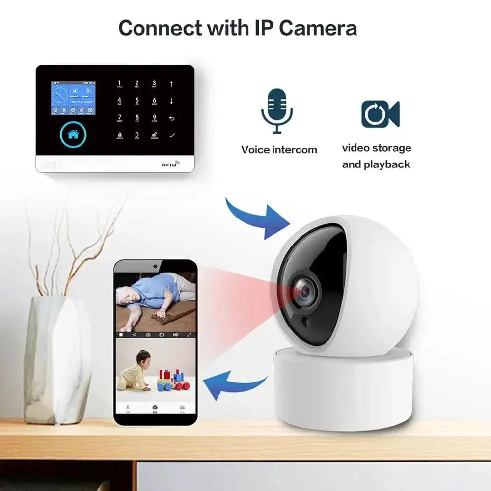PGST WiFi 4G Pet Friendly Smart Home Security System