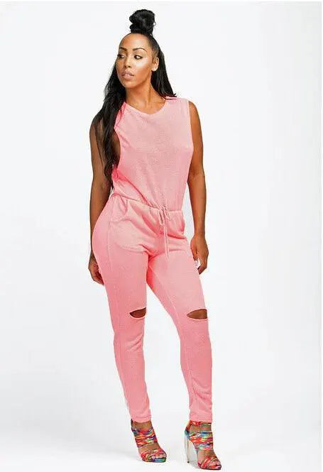 Seductive Hollow Out Jumpsuit Classy Chic Evening Wear