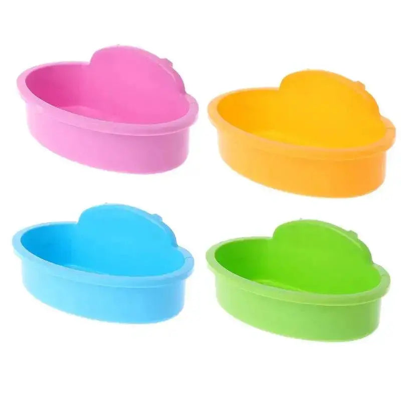 Colorful Bird Hamster Cage Hanging Feeder and Bathing Tools