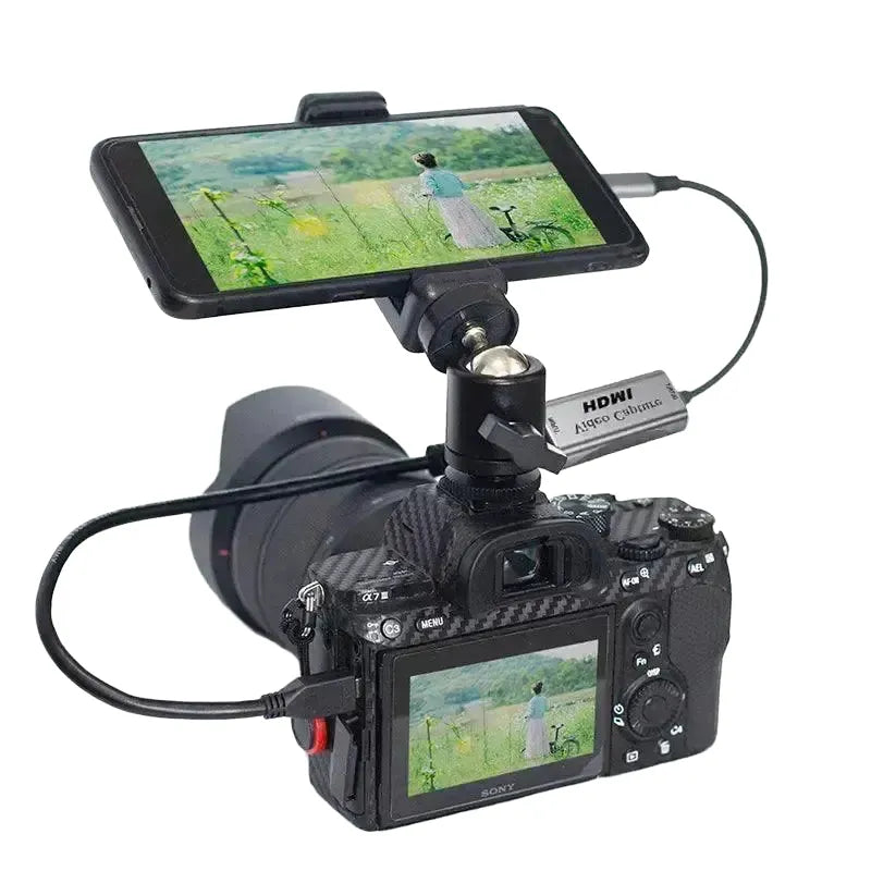 HDMI Adapter for DSLR Filmmaking On Set — Phone Mini HDMI