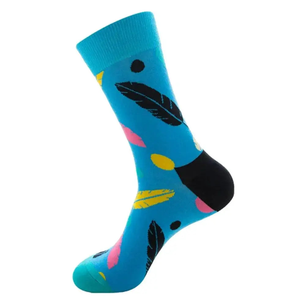 Whimsical Animal Cartoon Crew Socks For Men And Women