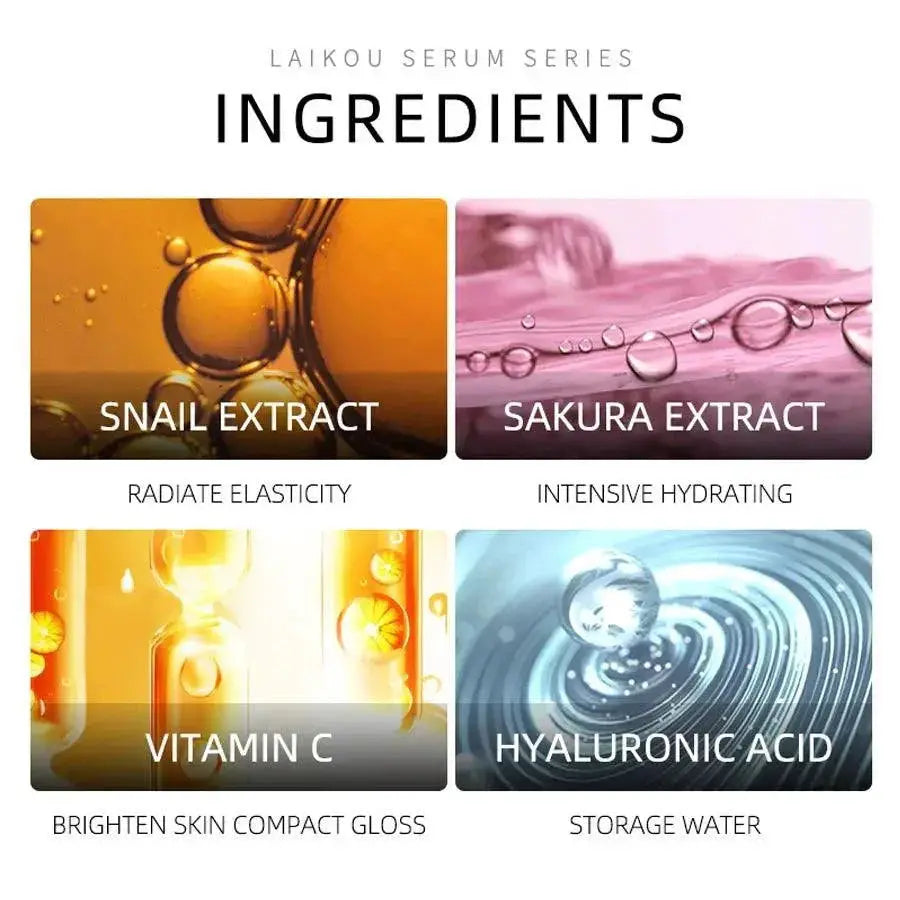 Anti Wrinkle Sakura Gold Serum Japanese Anti Aging Care