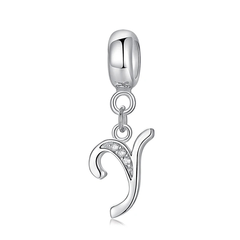 Sterling Silver Charm Bead Vintage
