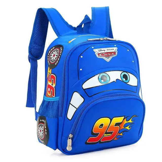 3D Cartoon Waterproof Travel Backpack For Boys Age 2 To 5