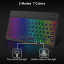 Silent Keyboard and Mouse Set for Travel