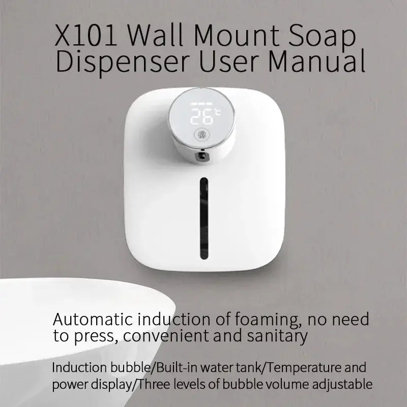 Mi Soap Dispenser Wall Mounted Temperature Display