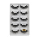 Ultimate 3D Mink False Eyelashes Variety Pack Fluffy Natural