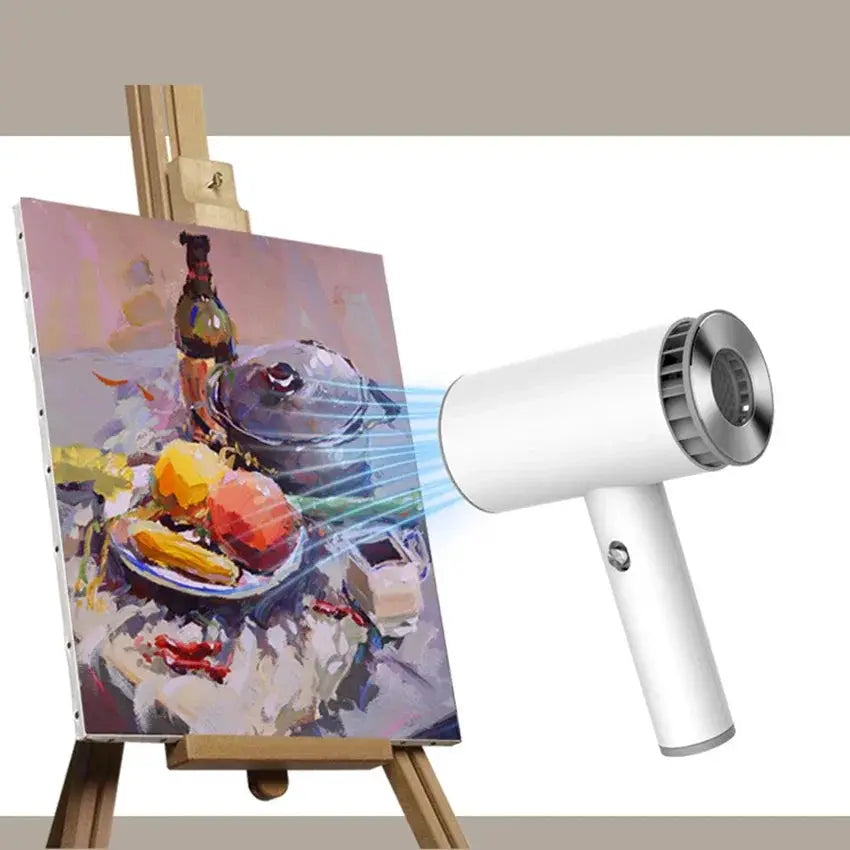 Rechargeable Cordless Hair Dryer Hot Cold Wind Design