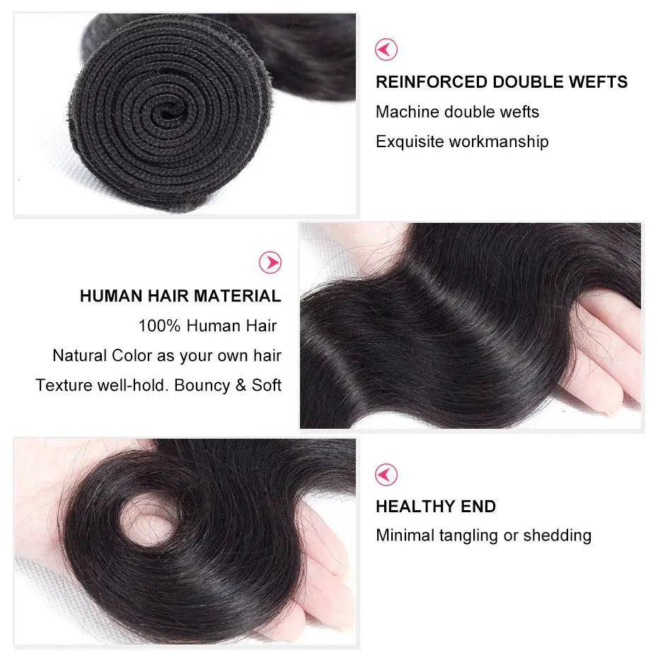 Gabrielle Brazilian Body Wave Human Hair Extensions 22 Inch