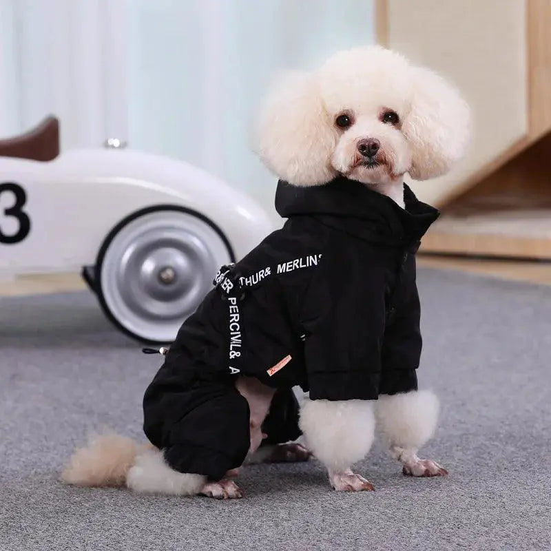 Winter Warm Dog Jacket For Small To Medium Dogs Cozy