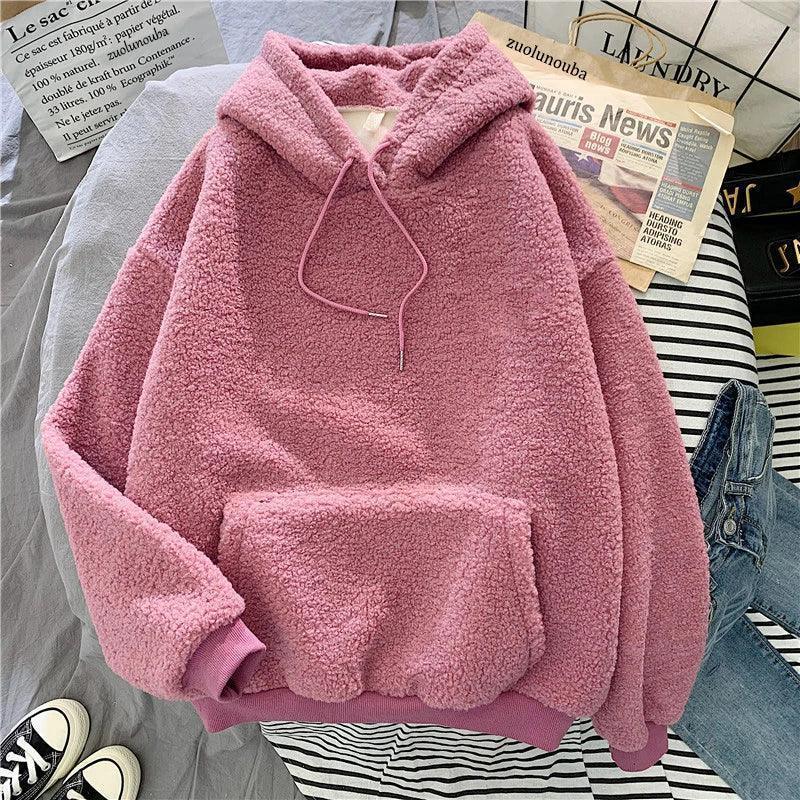 Blue Velvet Cashmere Hoodie Stay Warm And Stylish For Winter
