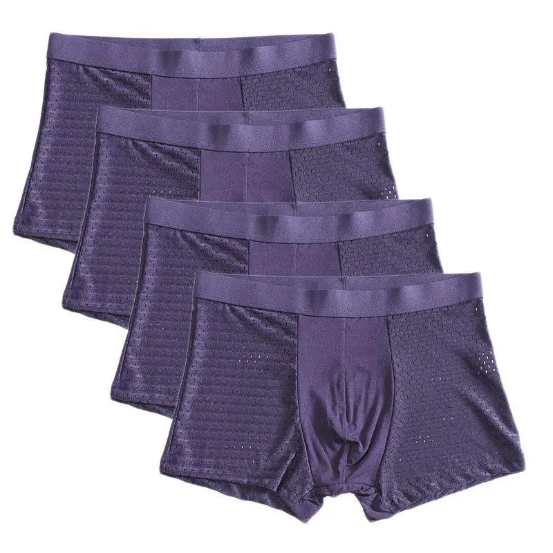 Bamboo Comfort Mens Boxer Briefs Ultimate Support Pack