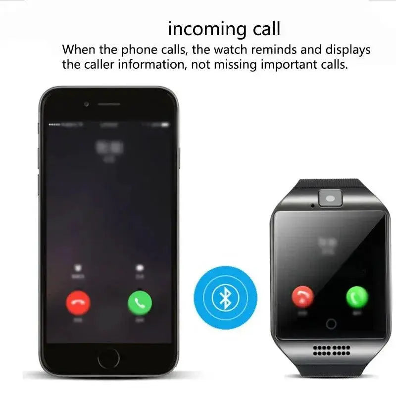 Q18 Smartwatch Ultimate Connectivity Companion On Wrist