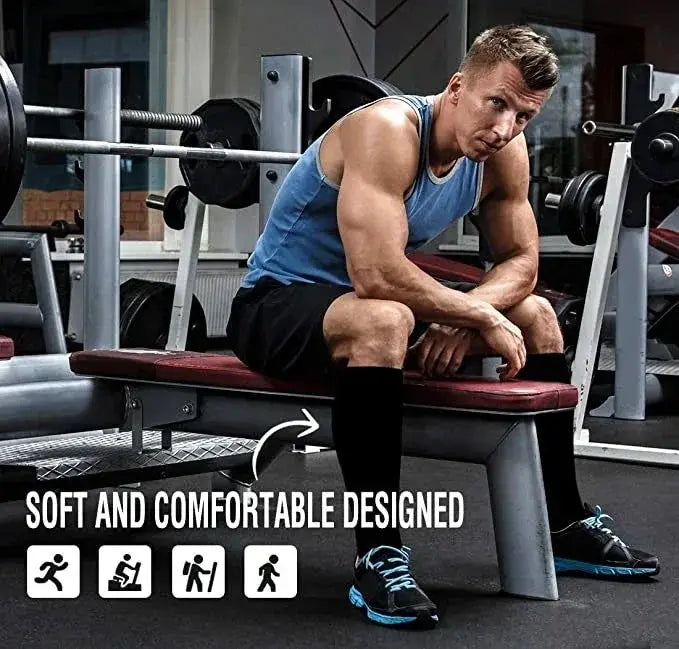 Men's Compression Socks For Active Use Performance Boosting