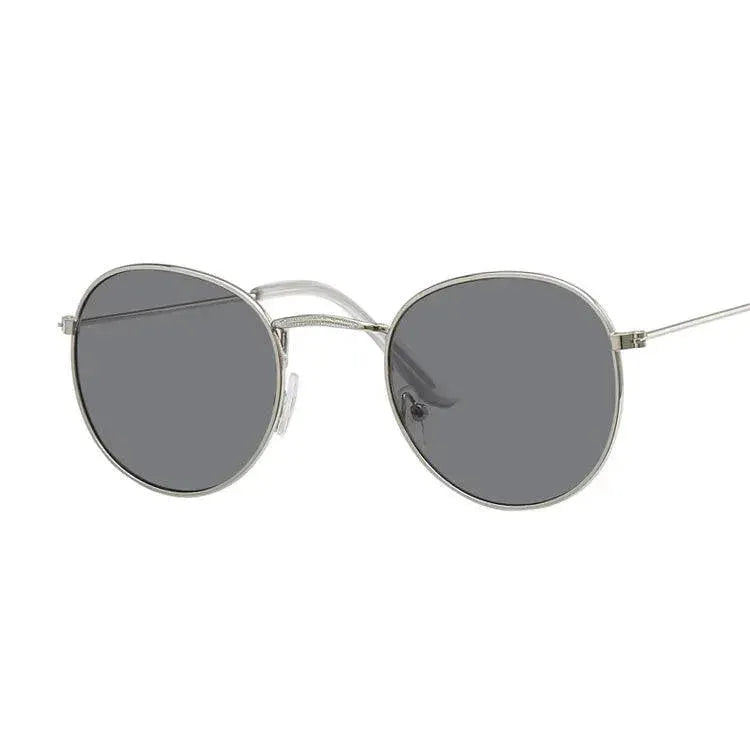 Vintage Designer Small Round Sunglasses For Women Luxury