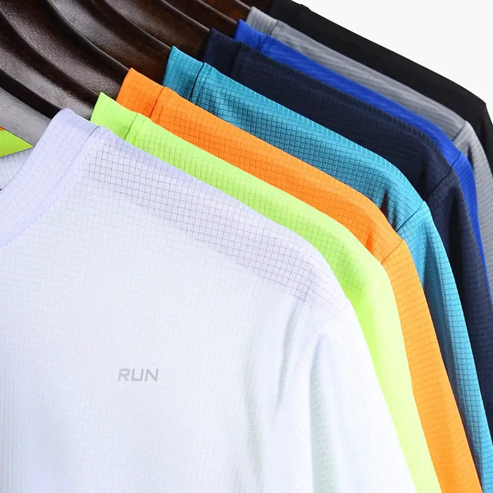 Quick Dry Breathable Long Sleeve Fitness T Shirt For Men