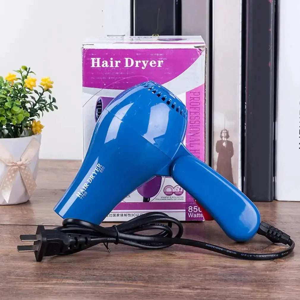 Mini Professional Hair Dryer 220V Foldable With Nozzle