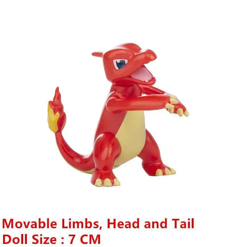 Pokemon Cartoon Figures Pikachu Mewtwo Charmander Blastoise