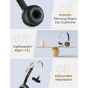 Mpow M5 Headset - Wireless Hands-Free For Drivers