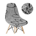 Shell Chair Cover Stretch for Stylish Home Decor Upgrade
