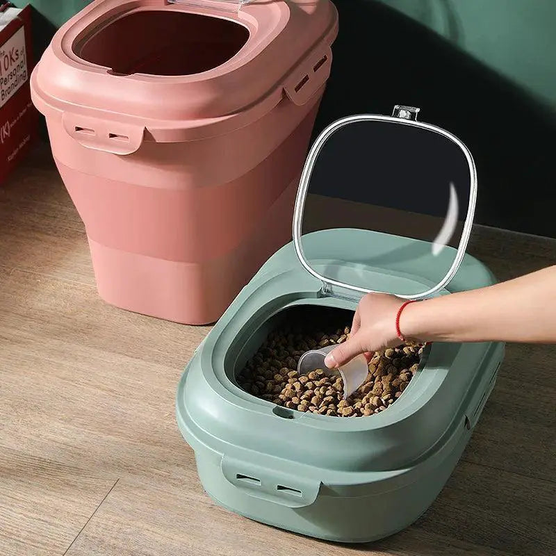 Pet Food Storage Container Moisture Proof Seal Bowl