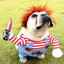 Comical Dog Costume with Knife Set for Pet Parties