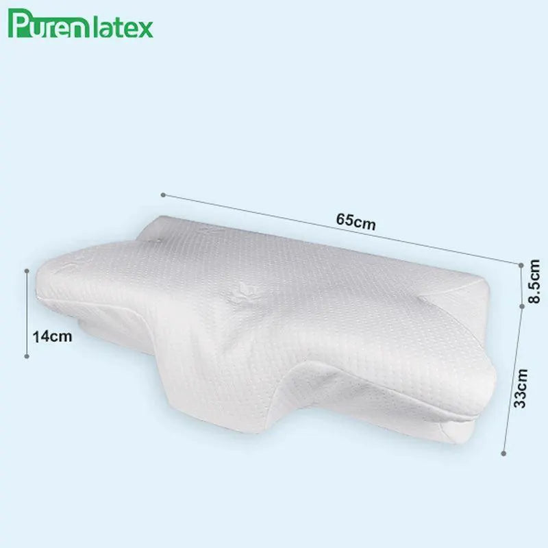 Ergonomic Memory Foam Neck Pillow For Neck Pain Relief