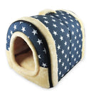 Pet Cave Bed for Small Pets with Cushion