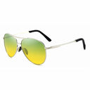 Men's Polarized Color Changing Pilot Sunglasses for Driving