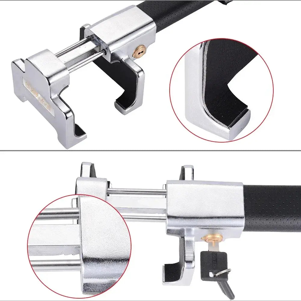 Universal Car Steering Wheel Lock Anti Theft Security - OurLum.com