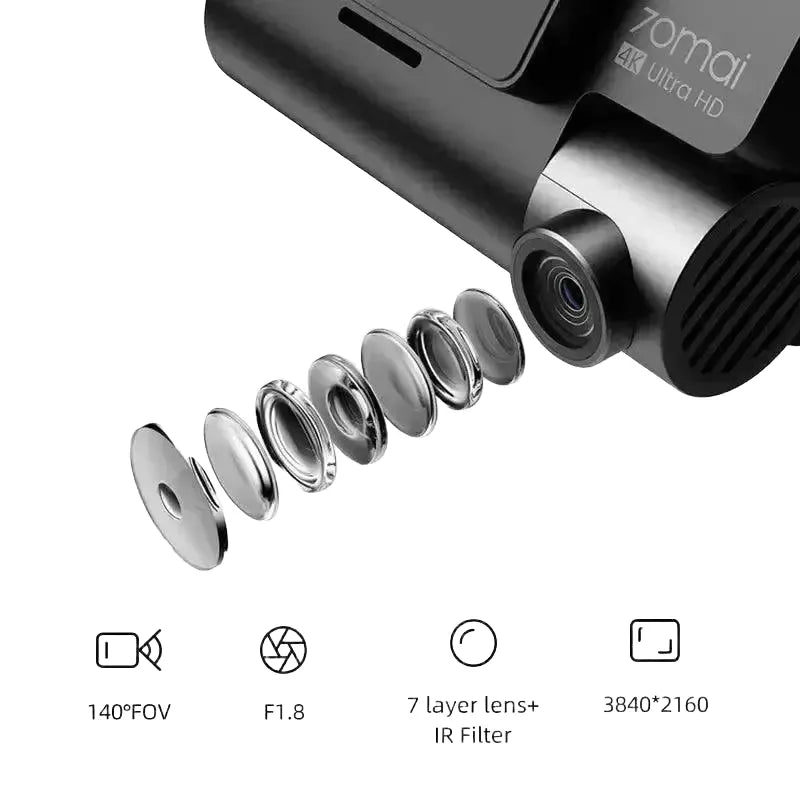 Vehicle Dash Cam for Driver Safety — Front Cam A800S