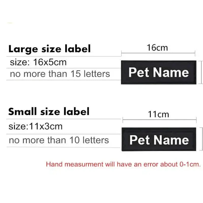 Personalized Pet Harness With Name Label For Stylish Walks
