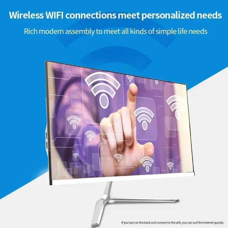 19 Inch Core I3 All In One Desktop PC Windows 10 WiFi