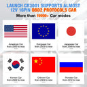 Launch X431 Creader 3001 OBDII Diagnostic Scanner Advanced Features