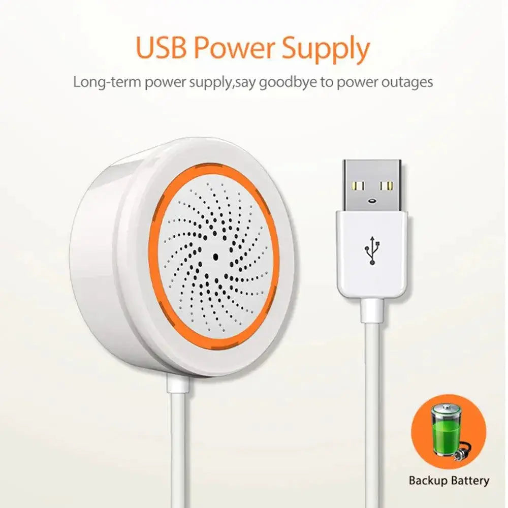 Smart Home Security Siren Enhanced Protection Alerts