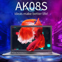 Laptop AK08S: Intel Quad-Core Processor Ultra-Thin Notebook