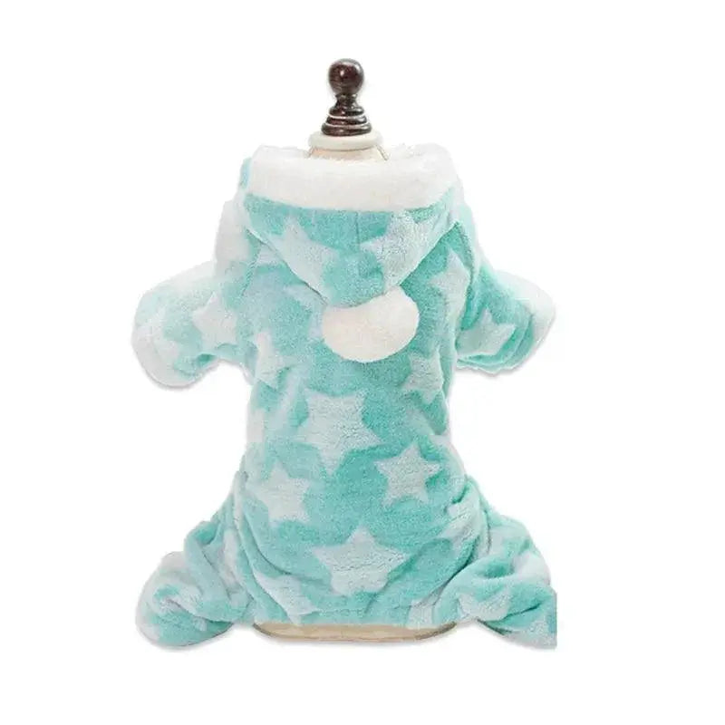 Autumn Warm Fleece Cat Costume Pullover For Cozy Cats
