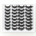 Ultimate 3D Mink False Eyelashes Variety Pack Fluffy Natural