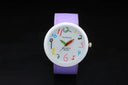 Cartoon Design Girls Wristwatch Multicolor Timepiece Stainless Steel