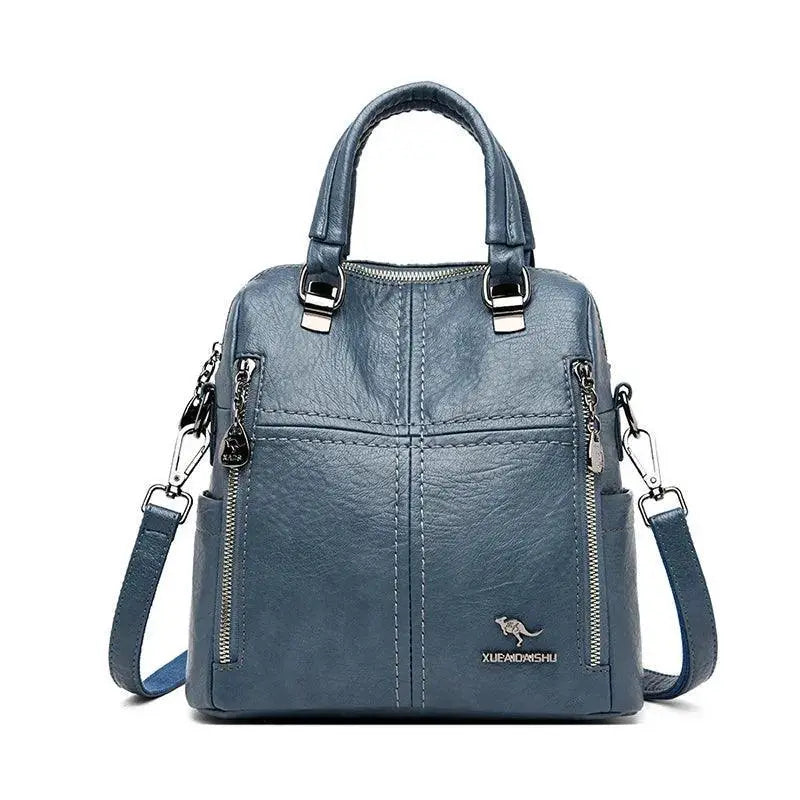 Premium Leather Backpack For Women Shoulder Bags Mochila
