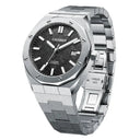 CADISEN Automatic Mens Watches Fashion Top Brand Stainless Steel Sapphire Glass MIYOTA 8215 Watch Men Mechanical Wristwatch