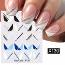 Elevate Your Style with Chic 3D Nail Art Decals Set