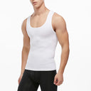 Men's Slimming Body Shaper Corset Vest Shirt Compression