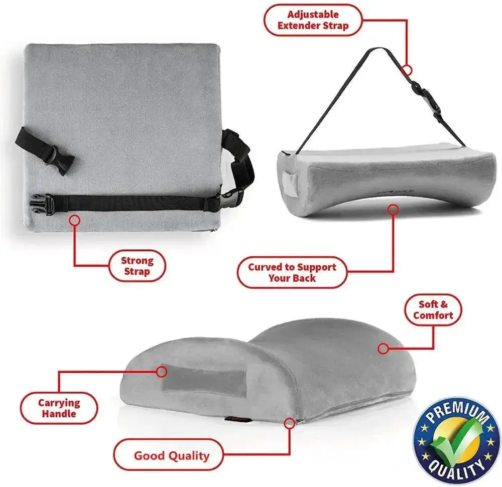 Ergonomic Lumbar Support Cushion for Back Pain Relief