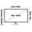 Portable Tripod Projector Screen